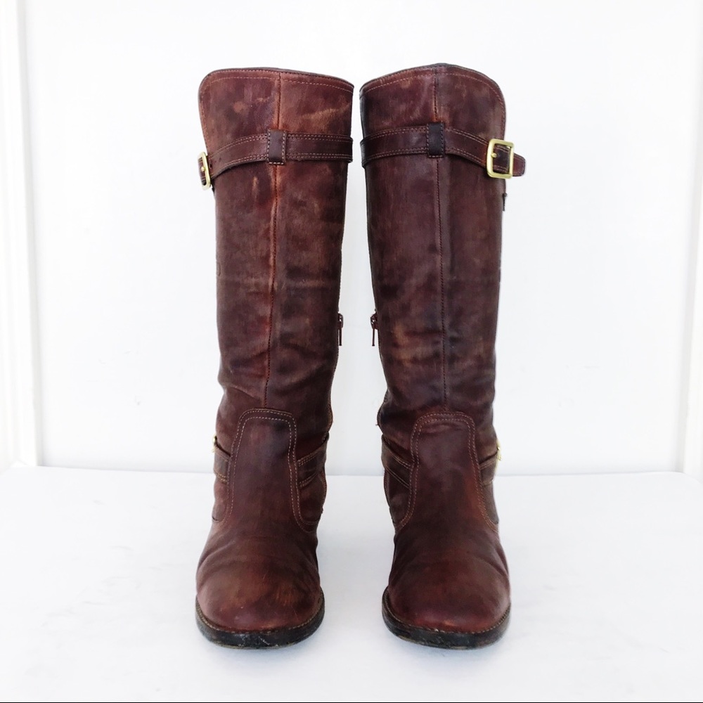 Coach Intentionally Distressed Whitley Riding Boot - Picture 4 of 8